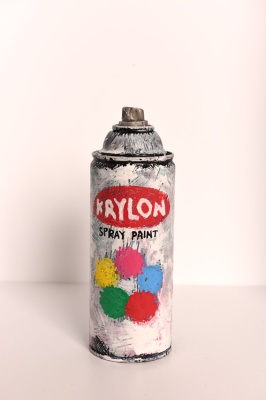 ''Krylon'' customised empty spray can by LNRD